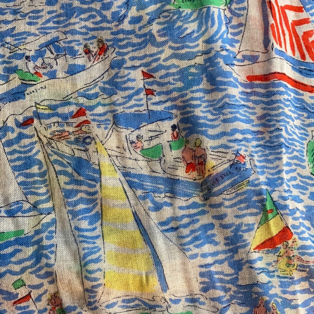Lilly Pulitzer Get Nauti Murfee Scarf (see damage)